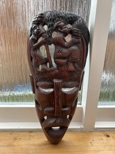 African wooden mask for sale  KINGTON