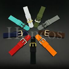 Usado, Pulseira de relógio de borracha de silicone pneu 18 20 22 mm liberação rápida compatível com Timex EUA comprar usado  Enviando para Brazil