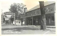 Postal RPPC Forest House Hotel & Café Foresthill CA Coca Cola Ad Placer County segunda mano  Embacar hacia Argentina