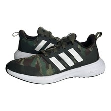 Tênis Adidas FortaRun (IE1972) Ki'ds tamanho EUA 6 verde estampa camuflada, usado comprar usado  Enviando para Brazil