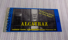 Alcatraz prison ticket for sale  West Palm Beach