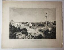 Grande rare gravure d'occasion  Lyon II