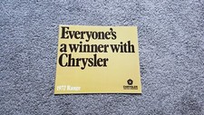Chrysler inc talbot for sale  NUNEATON