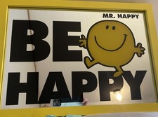 Usado, Espelho MR HAPPYY Be Happy ROGER HANGREAVES 18 X 13" comprar usado  Enviando para Brazil