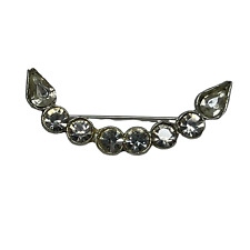 Rhinestone brooch half for sale  Hernando