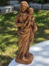 Holzskulptur madonna jesuskind gebraucht kaufen  Speyer