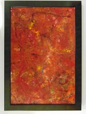Red abstract framed for sale  Marietta