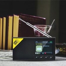 Używany, Cyfrowe radio DAB i FM z przenośnym radiem cyfrowym BT akumulator bezprzewodowy na sprzedaż Używany, Cyfrowe radio DAB i FM z przenośnym radiem cyfrowym BT akumulator bezprzewodowy na sprzedaż  Wysyłka do Poland
