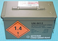 Caisse munitions militaire d'occasion  La Trimouille