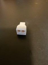 Adaptador RJ 11 RJ11 6P4C 4 pinos 2 vias telefone fêmea divisor de telefone 74135B, usado comprar usado  Enviando para Brazil