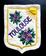 Ancien ecusson toulouse d'occasion  Expédié en Belgium