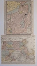 Antique pair mcnally for sale  Columbia