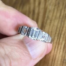 Diamonique silver cubic for sale  HAMILTON