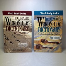 Word Study Series - The COMPLETE Word Study Dictionary, Old & New Testament (HB) comprar usado  Enviando para Brazil