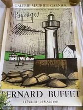 Bernard buffet paysages d'occasion  Chambéry