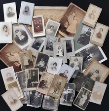 Antique carte visite usato  Cologno Monzese