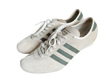 RARO tamanho 10 Adidas Okapi retrô feminino treinador osso verde militar 2005 sapato plano, usado comprar usado  Enviando para Brazil