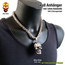 Skull anhänger xxl gebraucht kaufen  München