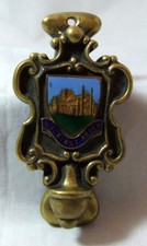 Vintage brass enamel for sale  Shipping to Ireland