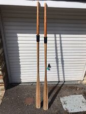 Vintage pair wooden for sale  SALCOMBE
