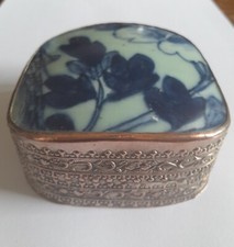 Scatola metallo ceramica usato  Tradate