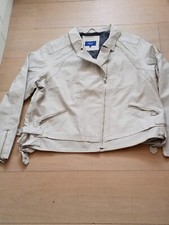 Lederjacke damen grau gebraucht kaufen  Beeskow