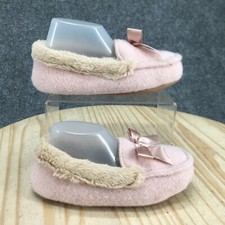 Chinelos Mocassim Dluxe By Dearfoams Sapatos Crianças 13-1 Meninas Slip On Forrado Rosa comprar usado  Enviando para Brazil