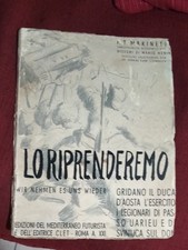 Libro futurista marinetti usato  Quartu Sant Elena