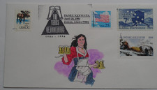 STAMPMART: EUA 1996 PANEX XXXVI STA. CAPA PINTADA À MÃO JUNEAU ALASKA CANCEL comprar usado  Enviando para Brazil