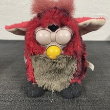 Antigo Furby 1999 Tiger Hasbro Modelo 70-800 Lobo Vermelho Olhos Cinza Funcionando comprar usado  Enviando para Brazil