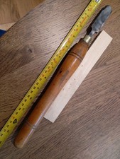 Używany, Skrobak do nosa toczącego drewno okrągły ~ 3/4" Ogółem L ~ 13 1/4" uchwyt ~ 9 3/4" na sprzedaż  Wysyłka do Poland
