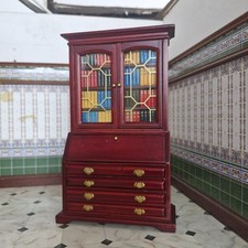 Mueble de oficina escala 1:12, usado, estuche para libros.  SHF04 segunda mano  Embacar hacia Mexico