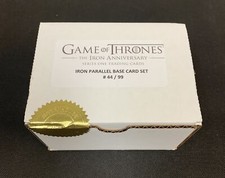 Game of Thrones Iron Anniversary Iron Metal Conjunto Completo #1-99 (xx/99) - Quantidade comprar usado  Enviando para Brazil