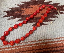 Usado, Colar de coral vermelho sudoeste/20-22" (p126a-w3) comprar usado  Enviando para Brazil