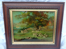 Vintage reverse glass for sale  BURNLEY