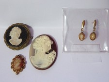 Vintage plastic cameos for sale  Black Mountain