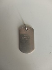 Medaglietta dog tag usato  San Martino Dall Argine
