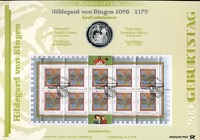Numisblatt 1998 hildegard gebraucht kaufen  Kissing