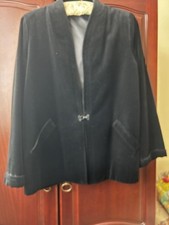 Vintage jacket velvet for sale  STOWMARKET