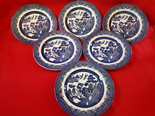 Churchill willow pattern for sale  WISBECH