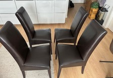 Braune gepolsterte kunstleder gebraucht kaufen  Berlin