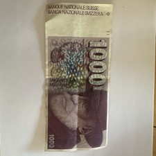 Billet banque franc d'occasion  Cluses
