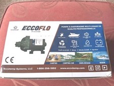 Eccoflo diaphram pump for sale  FLEETWOOD