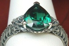 Natural emerald ring for sale  Keller