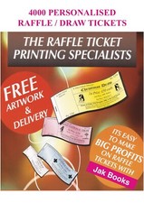 4000 printed prize for sale 4000 printed prize for sale  STOCKTON-ON-TEES