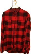 Camicia quadri rossi usato  Messina