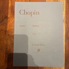 Chopin etüden urtext gebraucht kaufen  Herrenberg