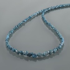 Colar de corrente de pepitas de diamante solto azul natural bruto 18" comprar usado Colar de corrente de pepitas de diamante solto azul natural bruto 18" comprar usado  Enviando para Brazil