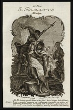 Santino incisione 1700 usato  Ragusa