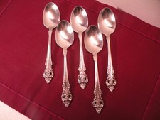 Usado, Conjunto de 5 colheres de sopa ONEIDA CHERBOURG COMUNIDADE AÇO INOXIDÁVEL 6 7/8" B comprar usado  Enviando para Brazil